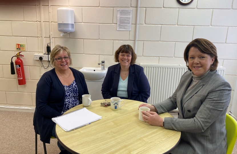 MARIA MILLER MP VISITS WESTSIDE COMMUNITY CENTRE IN SOUTH HAM | Basingstoke